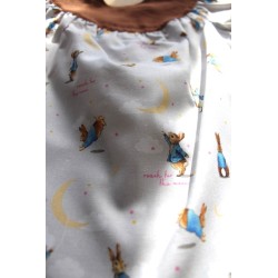 Baby Gown, Bloomers and matching booties 6-12months