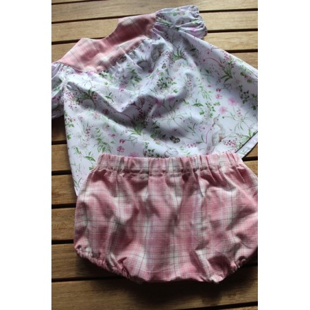 Baby Gown and matching Bloomers 6-12months
