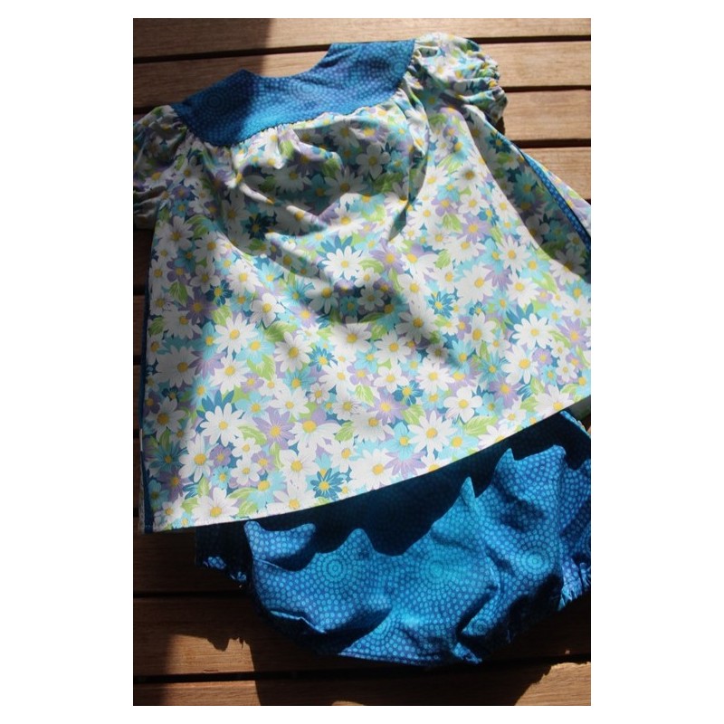 Baby Gown and matching Bloomers 6-12months