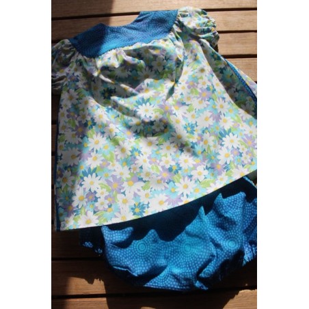Baby Gown and matching Bloomers 6-12months