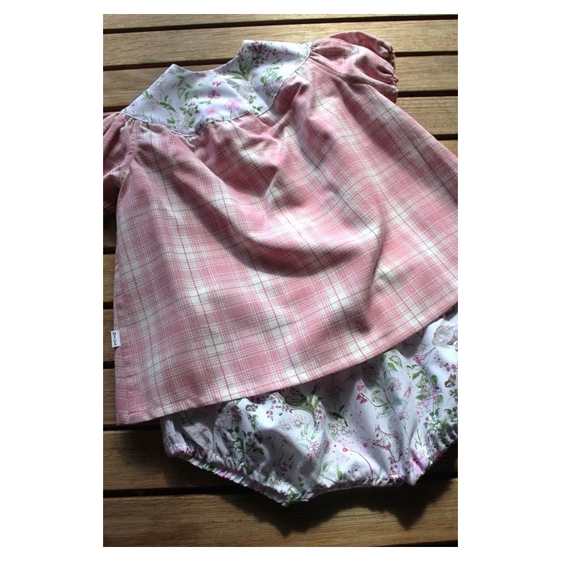 Baby Gown and matching Bloomers 6-12months