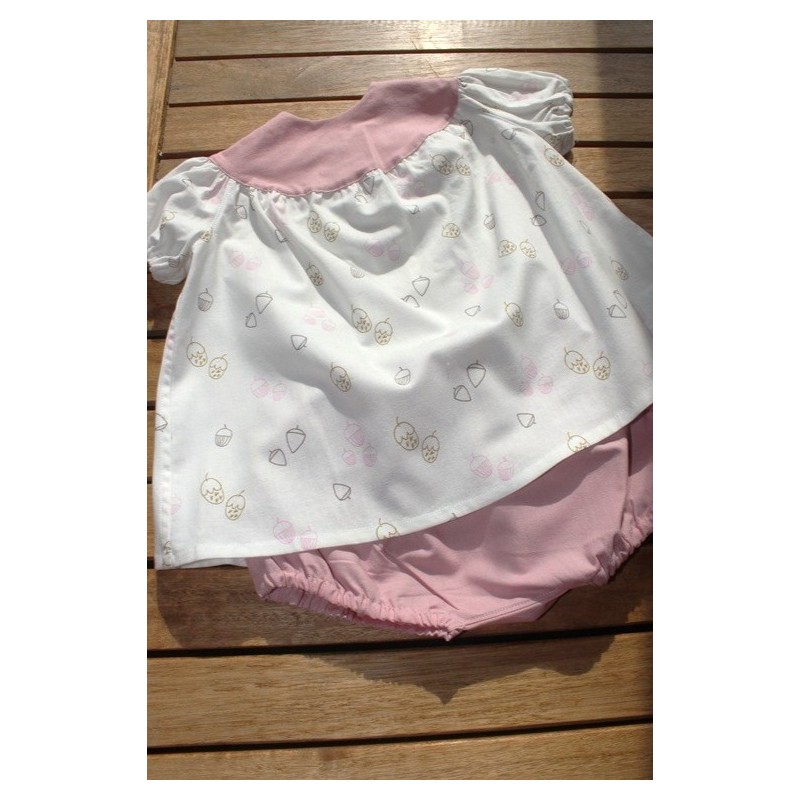 Baby Gown and matching Bloomers 6-12months