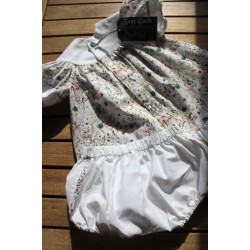 Baby Gown and matching Bloomers 6-12months