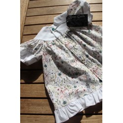 Baby Gown and matching Bloomers 6-12months
