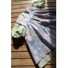 Colonial Dress with coordinating apron Size 2-4