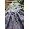 Colonial Dress with coordinating apron Size 2-4