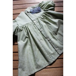 Colonial Dress with coordinating apron Size 2-4