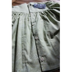 Colonial Dress with coordinating apron Size 2-4