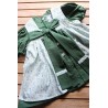 Colonial Dress with coordinating apron Size 2-4