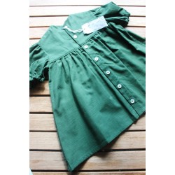 Colonial Dress with coordinating apron Size 2-4