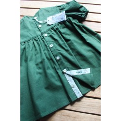 Colonial Dress with coordinating apron Size 2-4