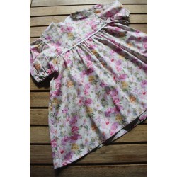 Colonial Dress with coordinating apron Size 2-4