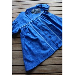 Colonial Dress with coordinating apron Size 2-4