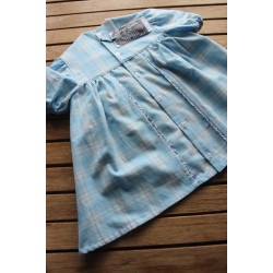 Colonial Dress with coordinating apron Size 2-4  3pieces