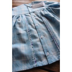 Colonial Dress with coordinating apron Size 2-4  3pieces