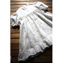 Colonial Dress with coordinating apron Size 2-4  3pieces