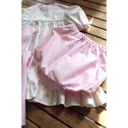 Colonial Dress with coordinating apron Size 2-4  3pieces