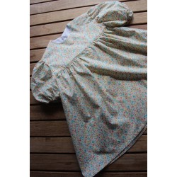 Colonial Dress with coordinating apron Size 2-4