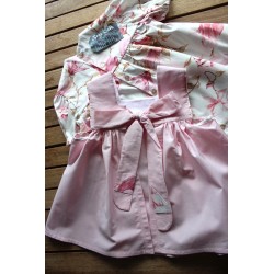Colonial Dress with coordinating apron Size 2-4