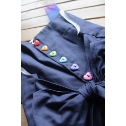 Vintage 1950's Poodle Dress  Size 6