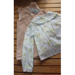 Corduroy dress with fleece lining Size 3-4