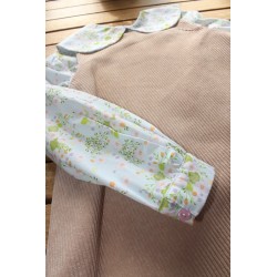 Corduroy dress with fleece lining Size 3-4