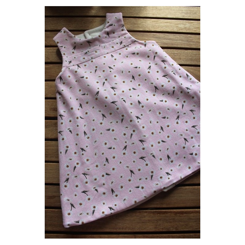 Corduroy dress with fleece lining Size 3-4