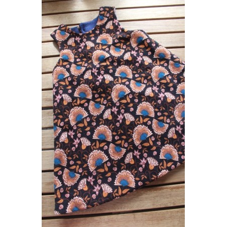 Corduroy dress with fleece lining Size 3-4