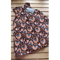 Corduroy dress with fleece lining Size 3-4