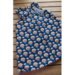 Corduroy dress with fleece lining Size 3-4