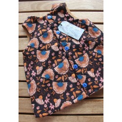 Corduroy dress with fleece lining Size 9mth-12mth-2yrs