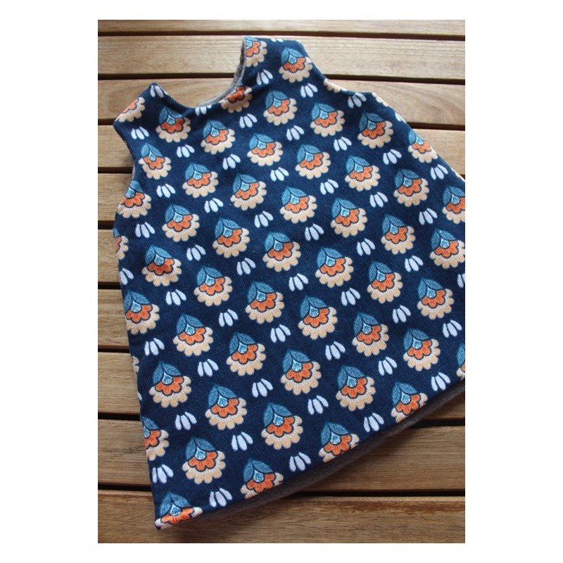 Corduroy dress with fleece lining Size 9mth-12mth-2yrs