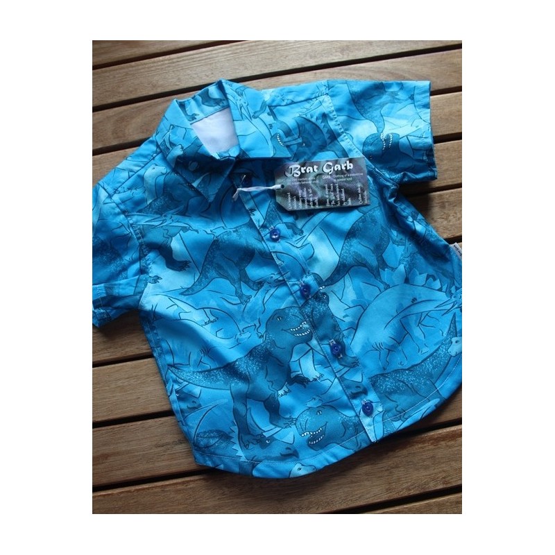 Baby Boys' classic cut short sleeve shirt.  Size 1