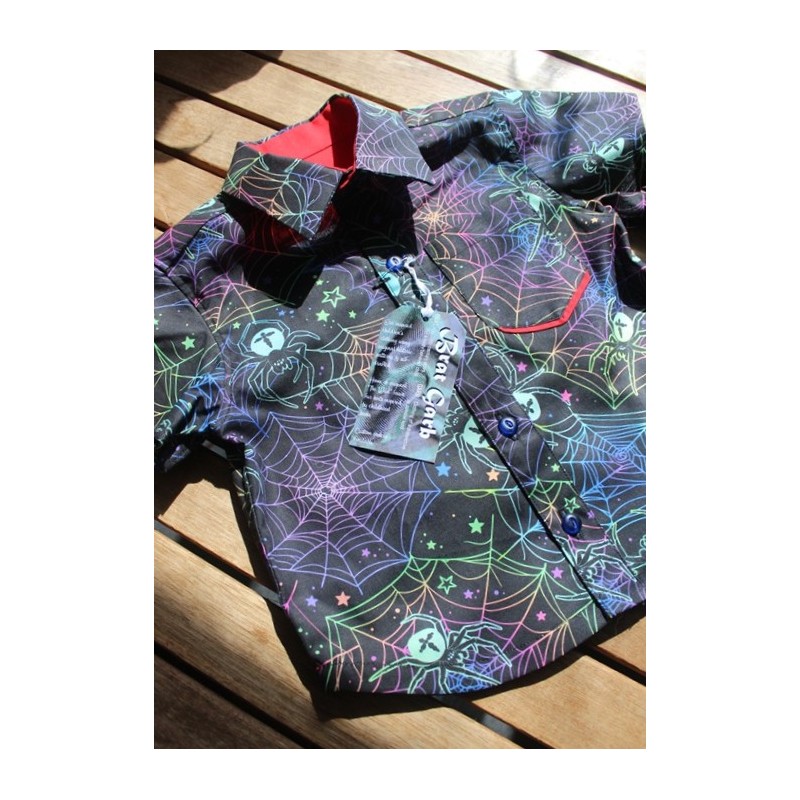 Baby Boys' classic cut short sleeve shirt.  Size 1