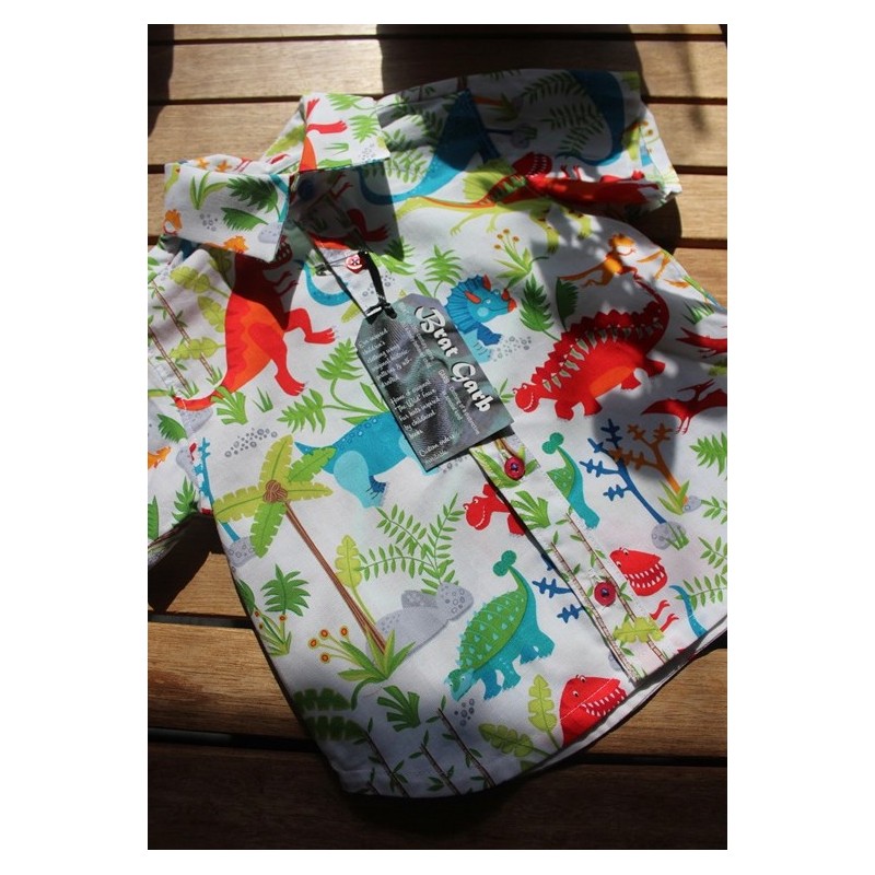 Baby Boys' classic cut short sleeve shirt.  Size 1