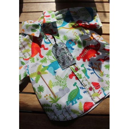 Baby Boys' classic cut short sleeve shirt.  Size 1