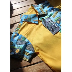 Baby Boys' classic cut short sleeve shirt.  Size 1