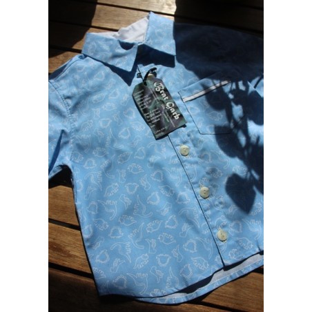 Baby Boys' classic cut short sleeve shirt.  Size 3
