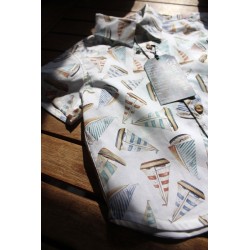 Baby Boys' classic cut short sleeve shirt.  Size 1