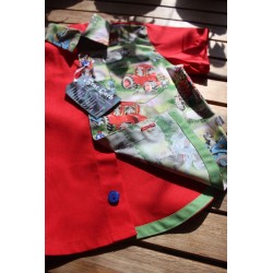 Baby Boys' classic cut short sleeve shirt.  Size 3