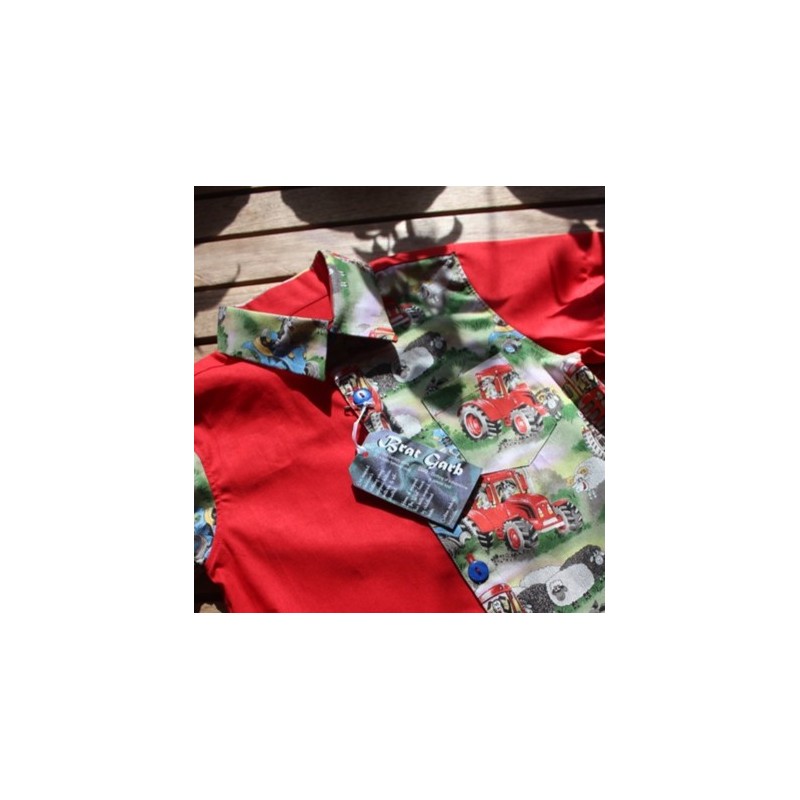 Baby Boys' classic cut short sleeve shirt.  Size 3