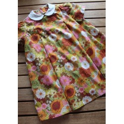 1968 Inverted Pleat Dress...