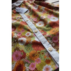 1968 Inverted Pleat Dress with Peter Pan collar. Size 3