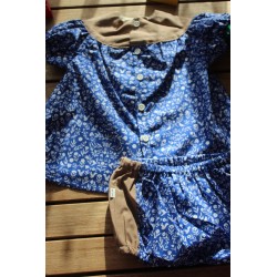 Baby Gown and matching Bloomers 6-12months