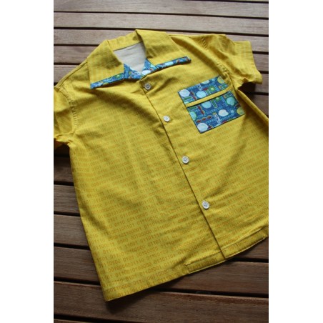 Boys' classic cut short sleeve shirt size 6-8