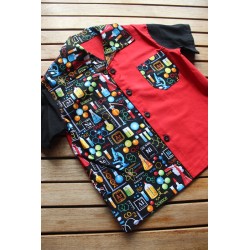 Boys' classic cut short sleeve shirt size 6-8