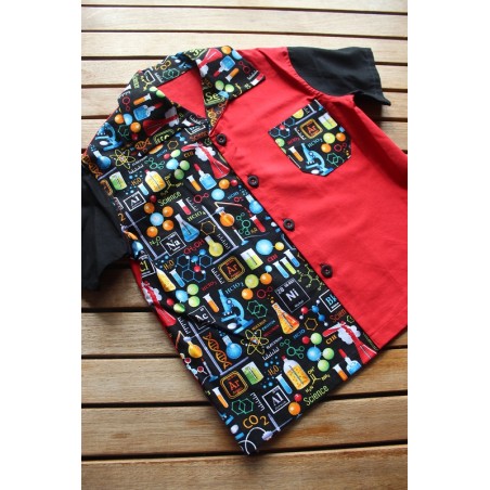 Boys' classic cut short sleeve shirt size 6-8