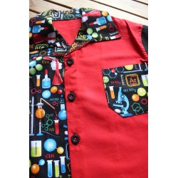 Boys' classic cut short sleeve shirt size 6-8